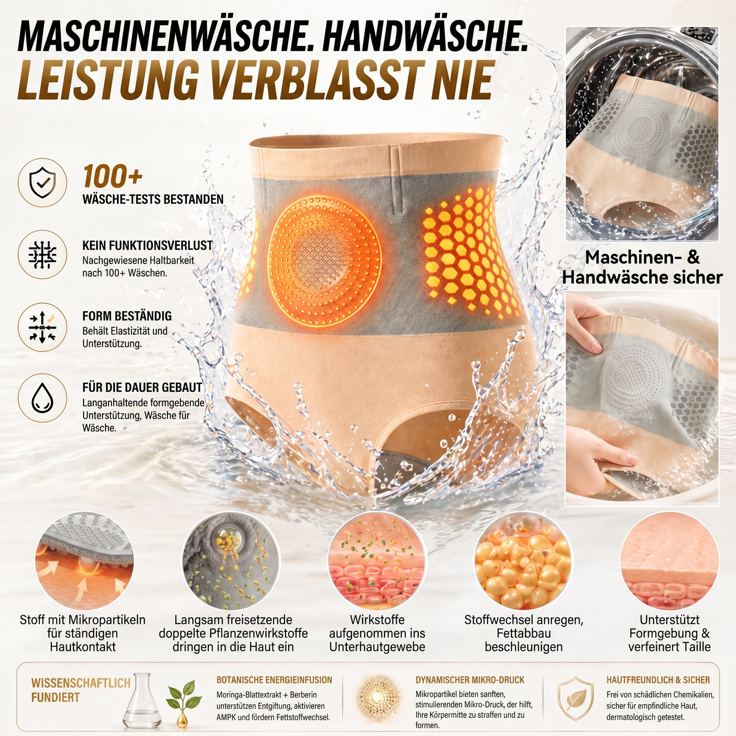 Offizieller Markenstore 🥇 𝐏𝐀𝐔𝐑𝐀𝐉𝐔® 2026 4-in-1 Mikropartikel-ShapingShorts 🌈