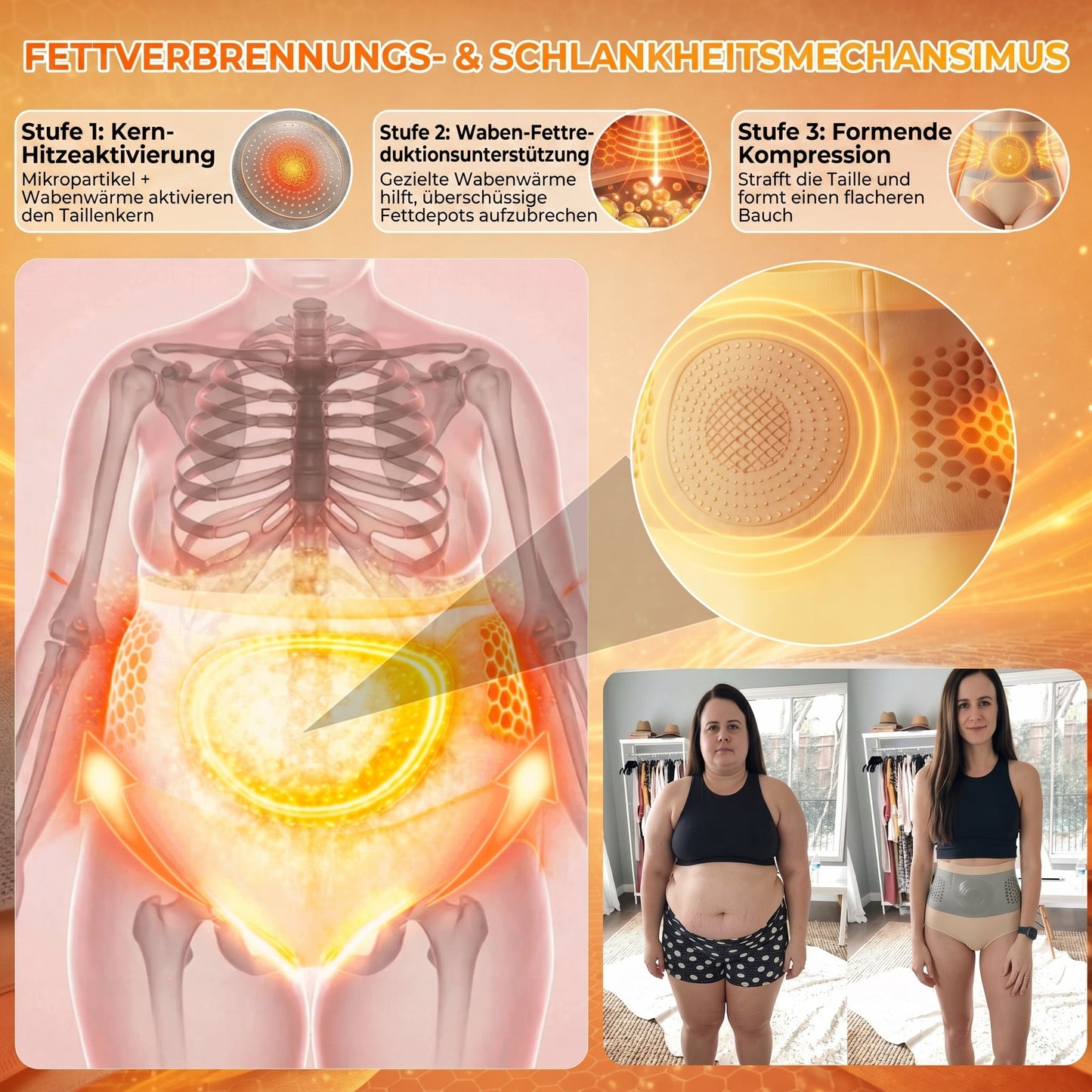 Offizieller Markenstore 🥇 𝐏𝐀𝐔𝐑𝐀𝐉𝐔® 2026 4-in-1 Mikropartikel-ShapingShorts⚡