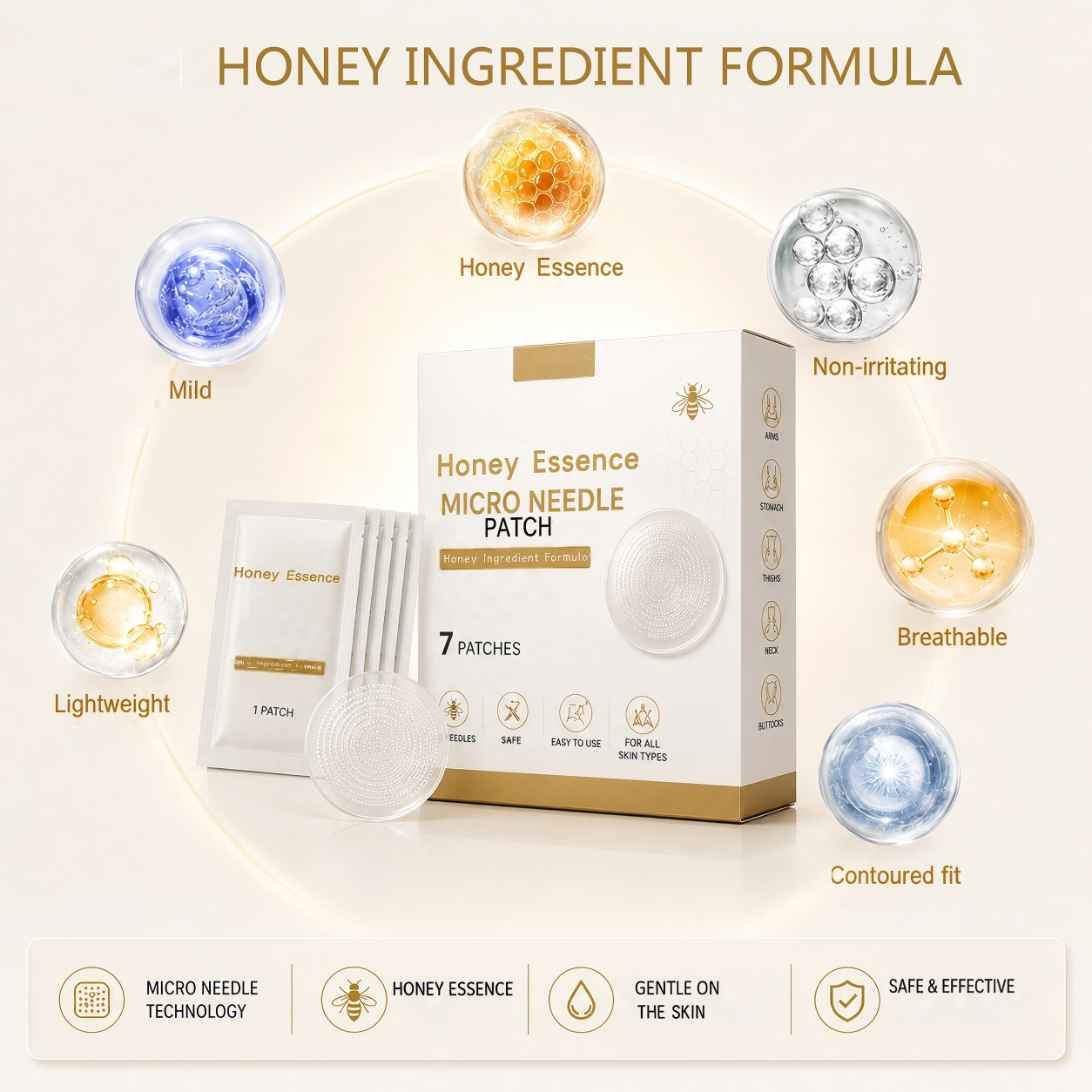 Honey Essence Mikronadel-Pflaster