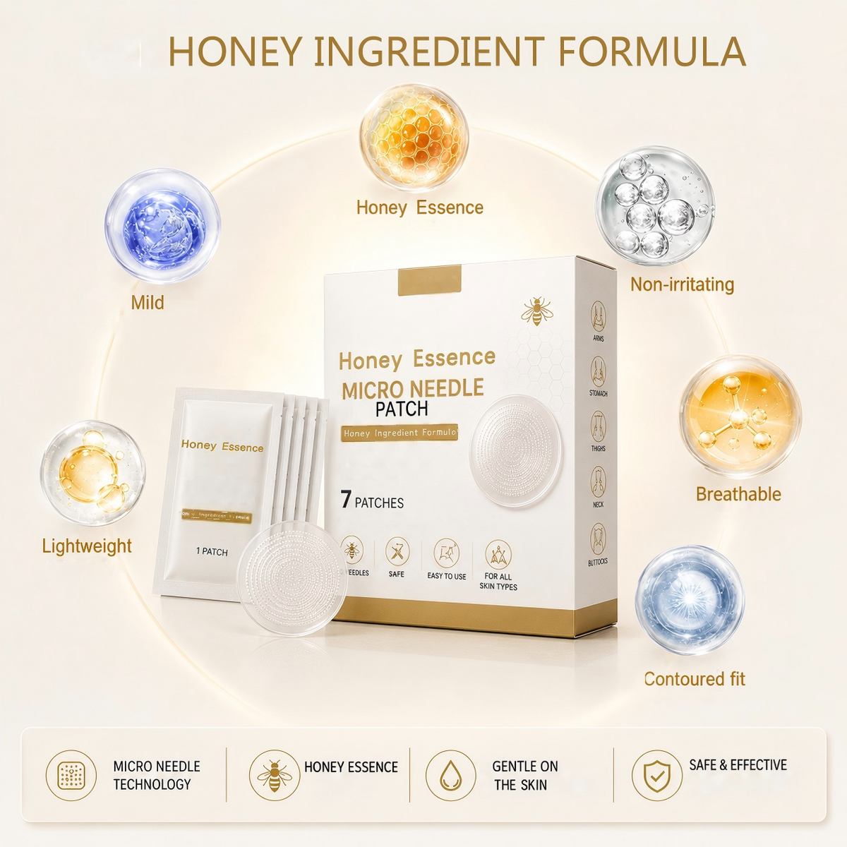 Honey Essence Mikronadel-Pflaster
