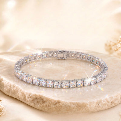 14K White Gold Plated