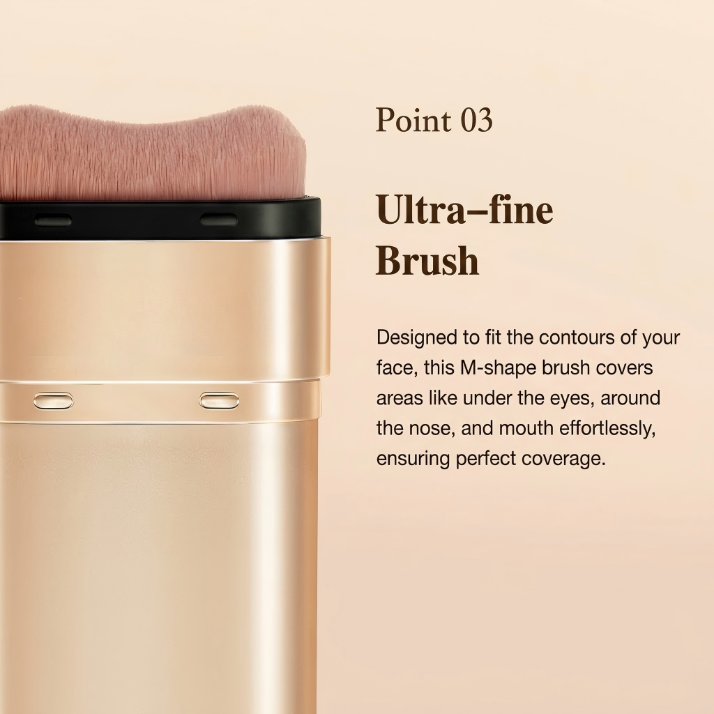 2-in-1 Foundation & Concealer Stick Full Coverage